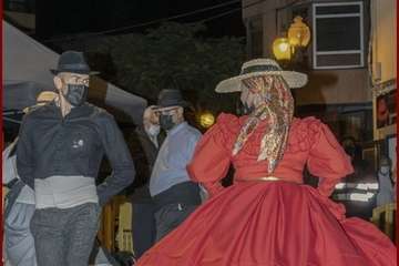 Cendro pone el broche final a San Gregorio 2021 con música y bailes populares/Ildefonso Rodríguez.